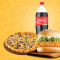 Veg Single Pizza Veg Burger 250Ml Drink