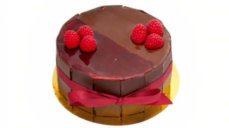 Flourless Chocolate Raspberry Mousse Cake-8 (8-10 Servings)