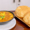 Aloo Bhaji With Poori And Raita