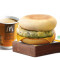 Veg Mcmuffin With Beverage