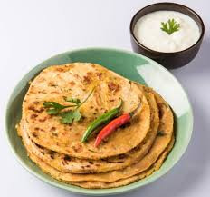 2 Aloo Parantha With Dhai