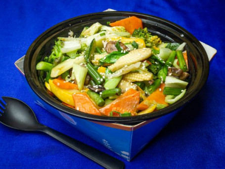 Exotic Oriental Veggie Stir Fry Dry