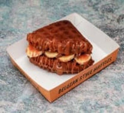 Banana Treat Sundae Waffwich