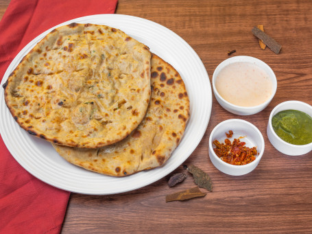 1 Aloo Gobi Paratha With Raita And Pickle