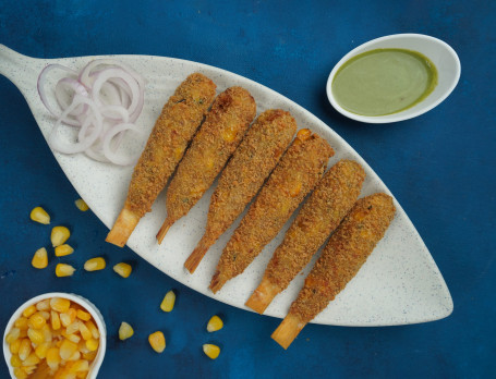 Corn Kebab (6 Pcs) (Per Plate)