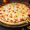 Pizza Cu Brânză, Porumb Și Roșii