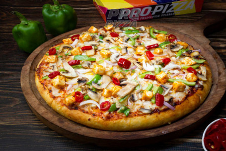 Moroccan Paneer Pizza