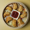 Schezwan Mushroom Deep Fried Dimsums (8 Pcs)