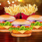 3 Bbq Chicken Burger+ 2 Fries