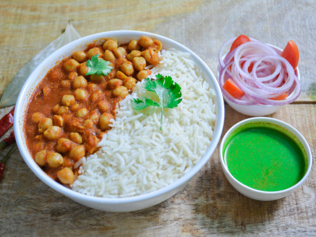 Chana Chawal Plate