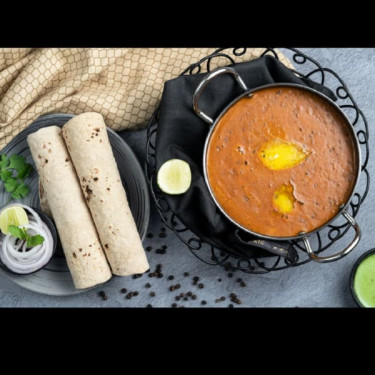 Daal Makhni With 1 Triangle Paratha Combo