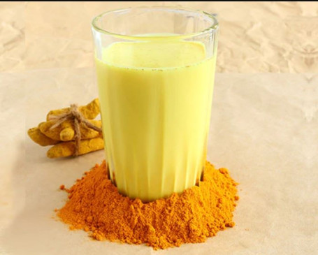 Hot Haldi Milk (500Ml) (Ghee Shakkar)