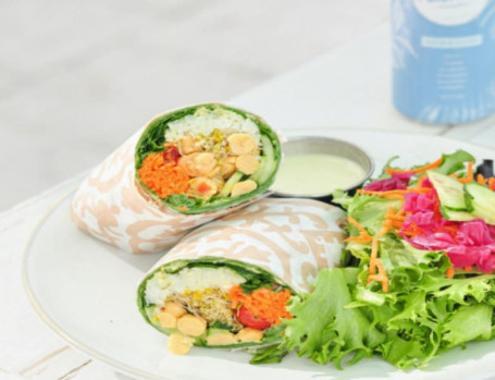 Premium Healthy Whole Wheat Grilled Cottage Cheese Wrap