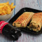 Chicken Tikka Wrap With Fries And Coke 250 Ml