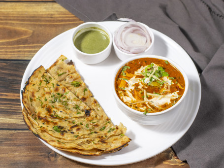 Kadhai Paneer With Parantha