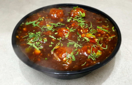 Veg Manchurian Balls In All Time Favourite Sauce