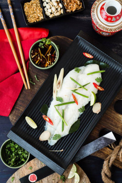 Thai Herb Steamed Fish