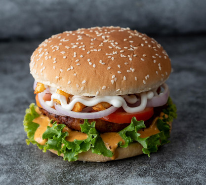 Chicken Burger (Single Patty) (256.8 Kcal)