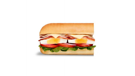 Ham, Egg And Cheese Subway Six Inch Reg; Breakfast