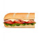 Ham, Tomato And Cheese Subway Six Inch Reg; Breakfast