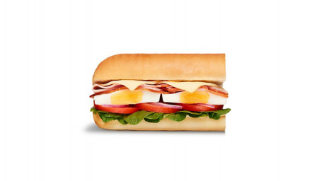 Egg And Cheese Subway Breakfast Six Inch