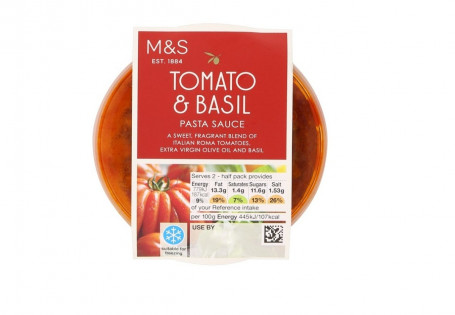 M S Fresh Tomato Basil Sauce