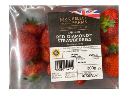 M S Speciality Red Diamond Strawberries