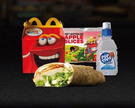 Grilled Chicken Snack Wrap Happy Meal
