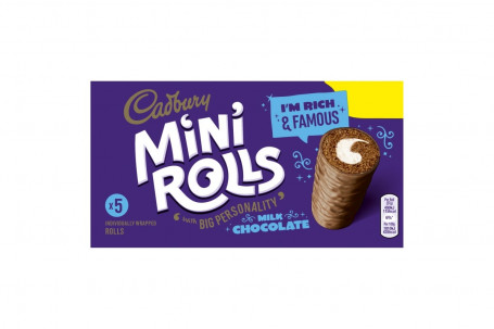 Cadbury Chocolate Mini Rolls Pack