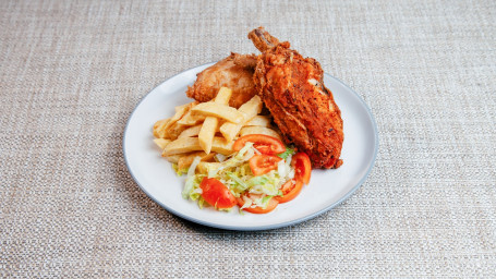 Southern Fried Chicken And Chips