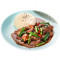 Sauteed Beef And Spring Onion On Rice