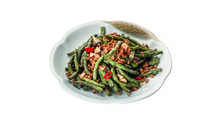 Wok Tossed French Bean With Spicy Pork Mince