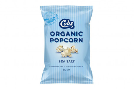 Organic Popcorn Sea Salt