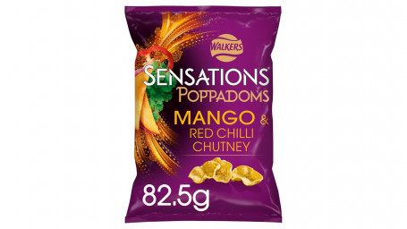 Sensations Mango Red Chilli Chutney Poppadoms