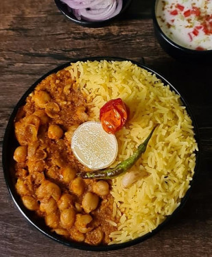 Punjabi Chole Rice Bowl