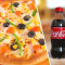 8 Regular Deluxe Veggie Pizza Coke 250 Ml Pet Bottle