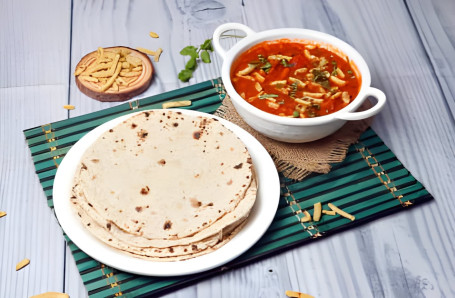 Sev Tamatar 4 Pcs Butter Tawa Roti