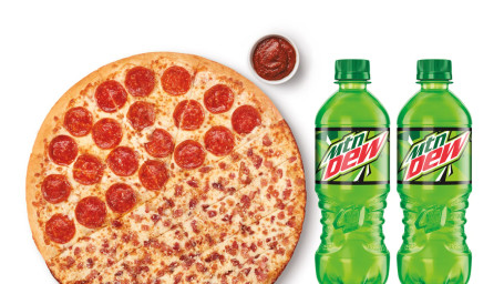 Slices-N-Stix Bacon Meal Deal With Mountain Dew