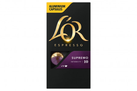 L'or Espresso Supremo Aluminium Coffee Capsules