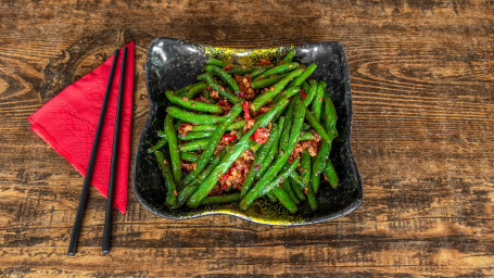 Dry Fried String Beans In Spicy Sauce