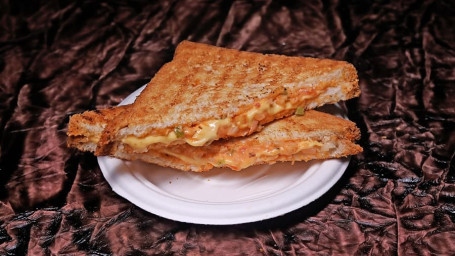 Veggie Cheese Slice Grilled Sandwich