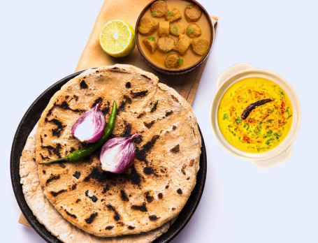 Bajra Roti, Kadhi, Gatta Masala