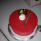 Eggless Red Velvet Cake 500Gm