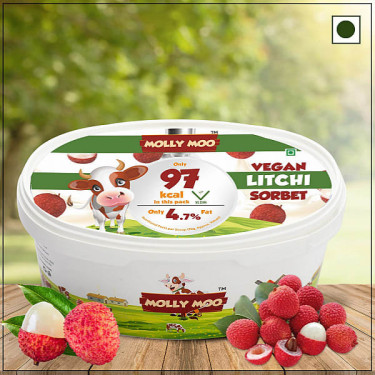 Vegan Litchi Sorbet (Tub (650Ml/500G