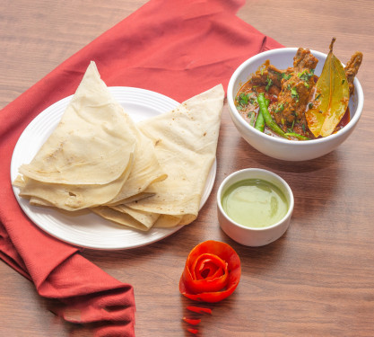 Mutton Korma (2 Pcs) 2 Rumali Roti