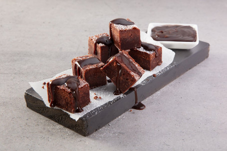 Brownies Al Cioccolato Fondente Caldo