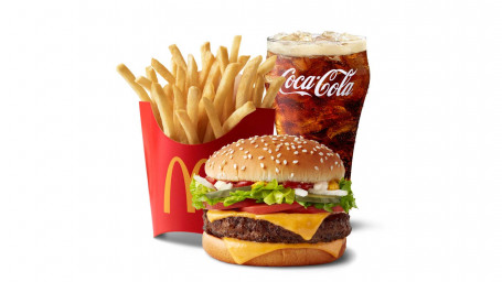 Quarter Pounder With Cheese Deluxe Meal