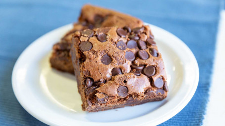 Brownies Con Gocce Di Cioccolato
