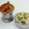 Dal Tadka Steam Preparation Rice Meal