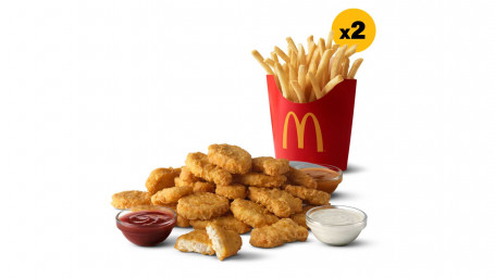 Mcnuggets Medium Fries